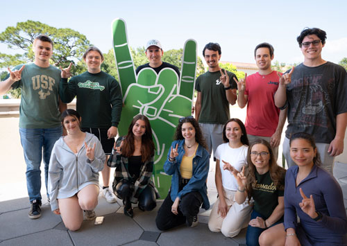 Group of USF Students