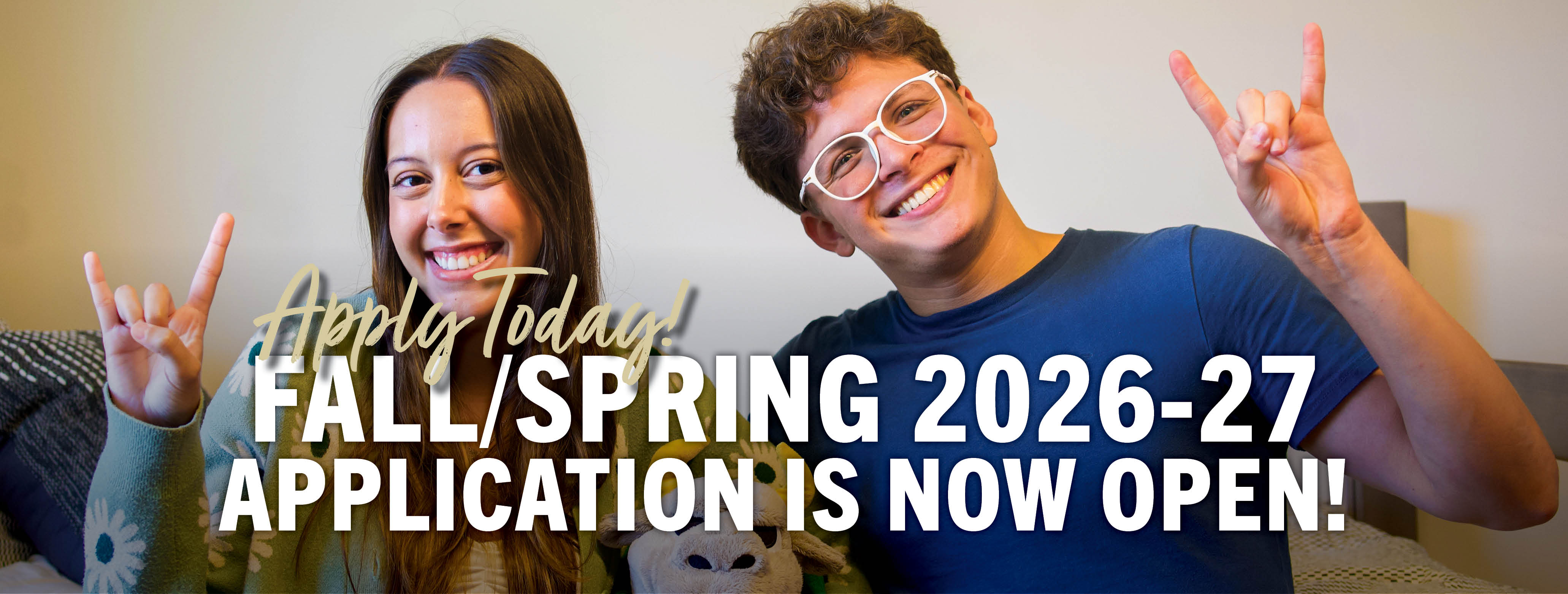 Apply Today For Summer 2025 & Fall/Spring 2025-26 Housing!