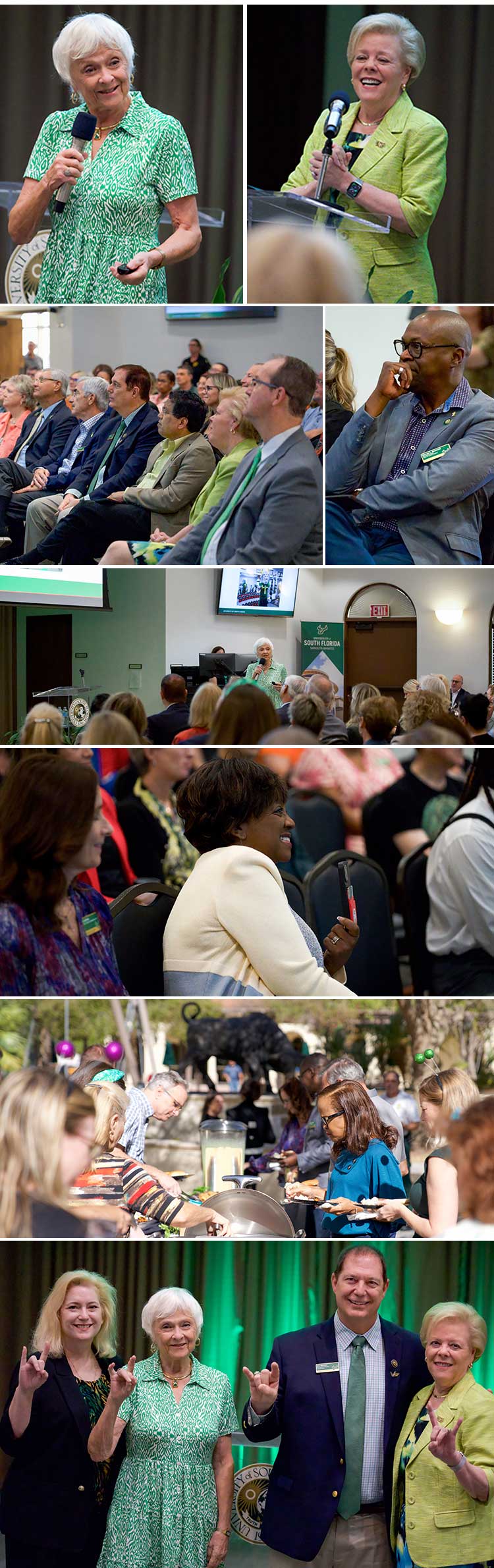 Photos of the State of the Campus event