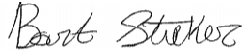 Bart Strucker Signature