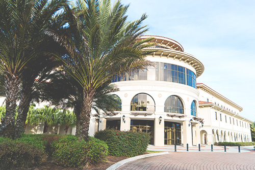 Sarasota Manatee campus building.