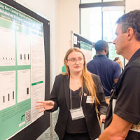  Abigail Heffner and Dr. Paul Kirchman, Campus Dean of College of Arts and Sciences