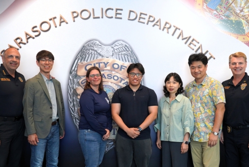 USF Researchers with Sarasota Police Department