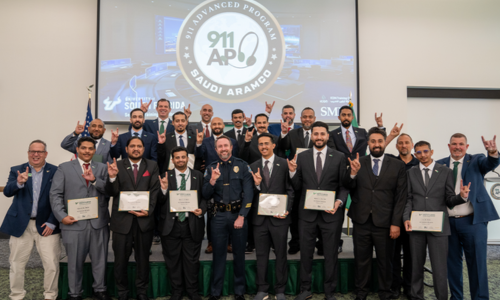 The two-week training program brought Saudi Aramco emergency operators to Florida