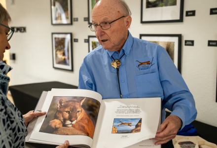 Larry Allen shares his book