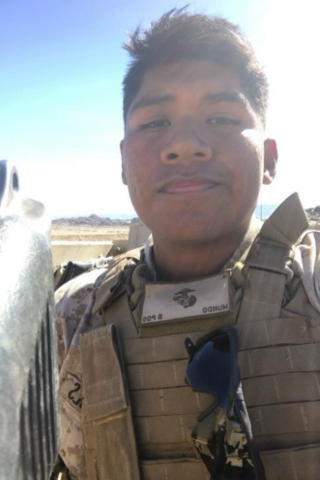 Mundo served four years with the USMC