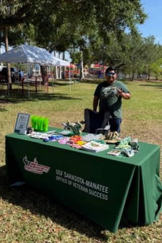 Mundo representing the Office of Veteran Success