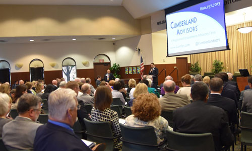 Group of people at presentation