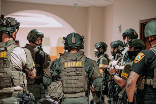 Swat Huddle