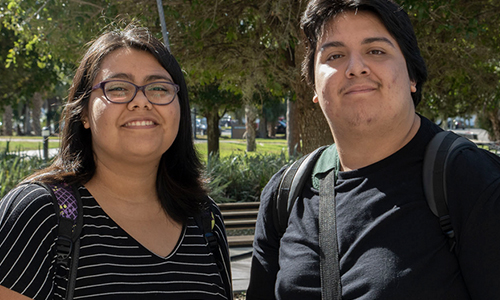 Two students at USF Sarasota-Manatee campus week of welcome